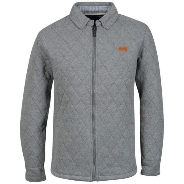 Jack & Jones Men's Willow Sweat - Grey Melange - S - Grey Melange Afbeelding 1