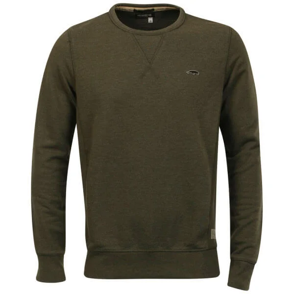 Jack & Jones Men's Stone Sweat - Green - S - Groen Afbeelding 1