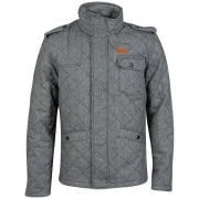 Jack & Jones Men's Ticket Jacket - Salt and Pepper - S - Grijs Afbeelding 1