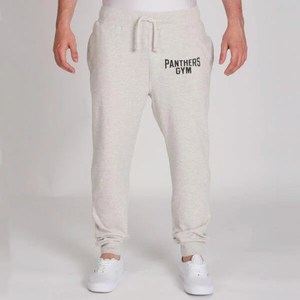 Jack & Jones Men's Vintage Gym Sweatpants - Cream Marl - S - Cream Marl Afbeelding 1