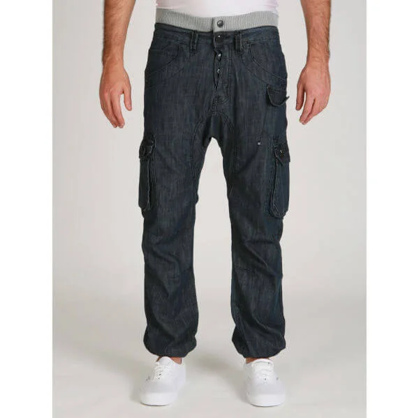 55 Soul Men's Spark Jeans - Dark Denim - 30L - Dark Wash Afbeelding 1