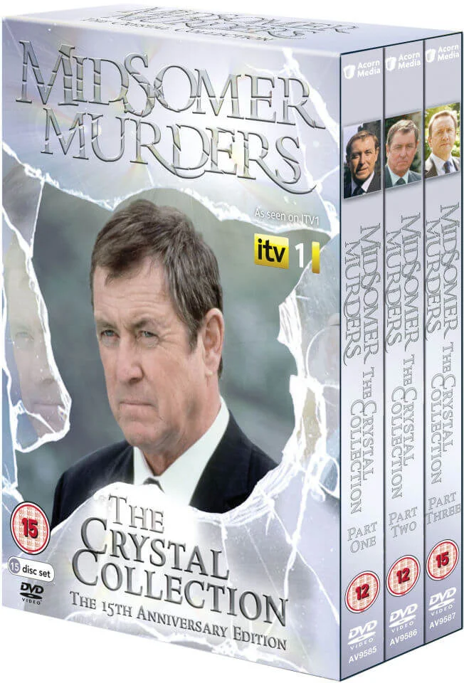 Midsomer Murders 15th Anniversary Crystal Collection Afbeelding 1