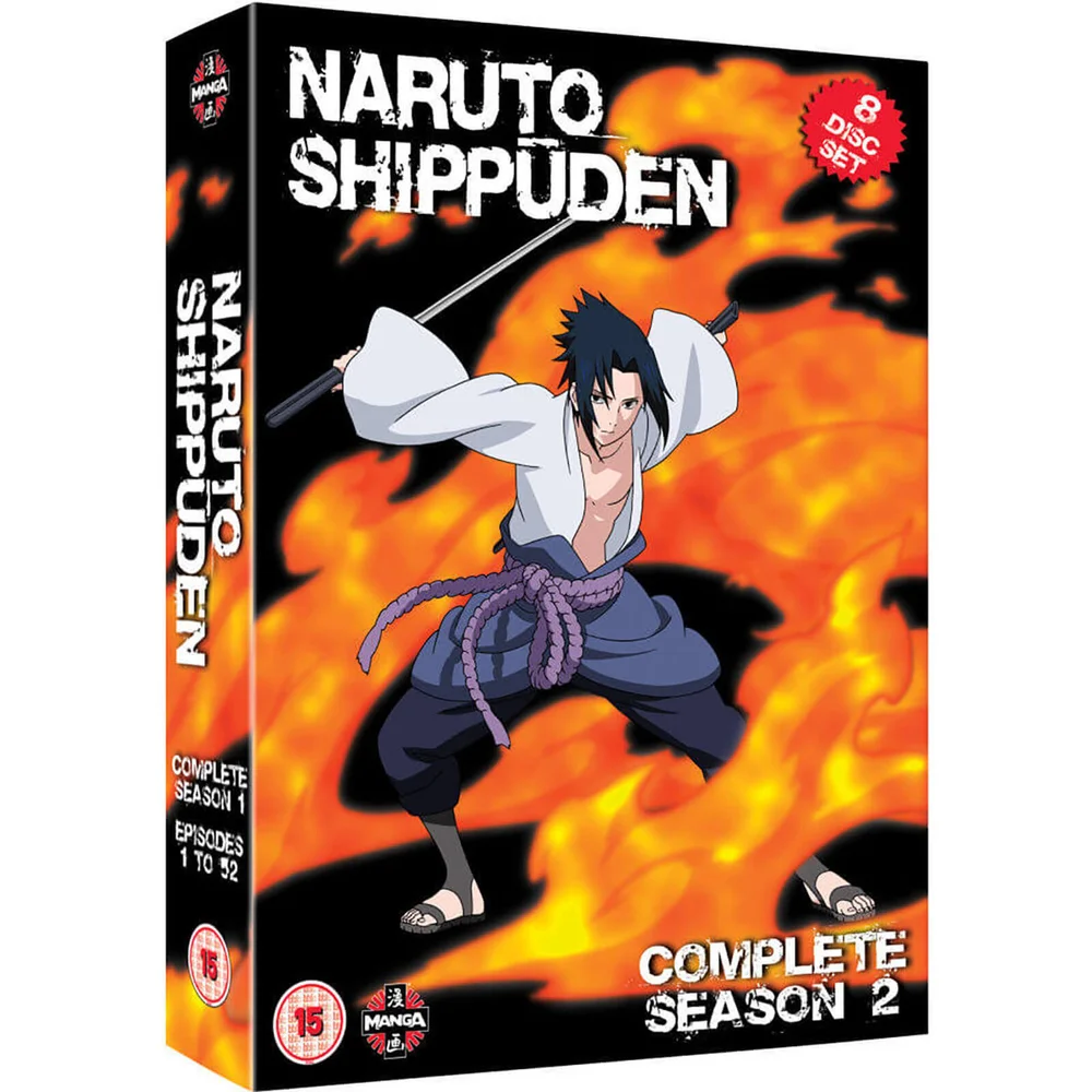 Naruto Shippuden - Complete Serie 2 Box Set Afbeelding 1