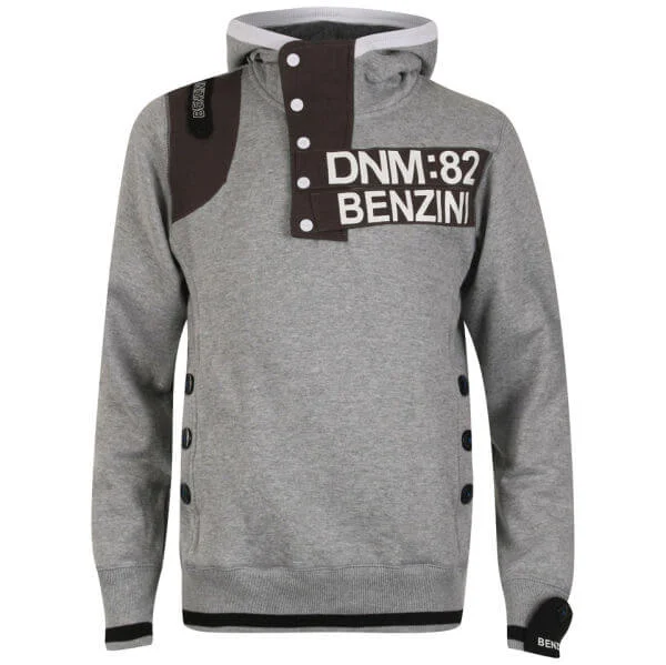 Benzini Boys' Coke Sweat - Grey Marl - 4/5 Years - Grijs Afbeelding 1