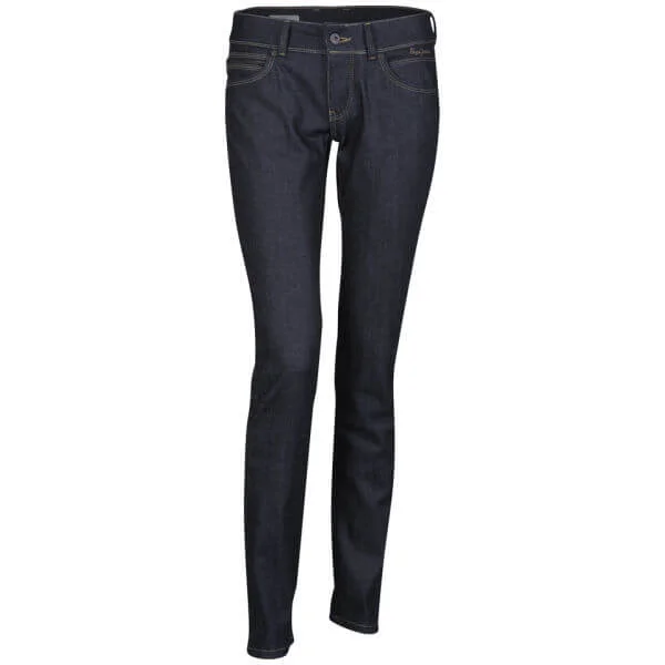 Pepe Women's New Brooke Stretch Slim Leg Jean - Rinse Blue - 25/32 Afbeelding 1