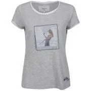 Pepe Women's Antibes Double Layer T-Shirt - Grey Marl - XS - Marley Grey Afbeelding 1