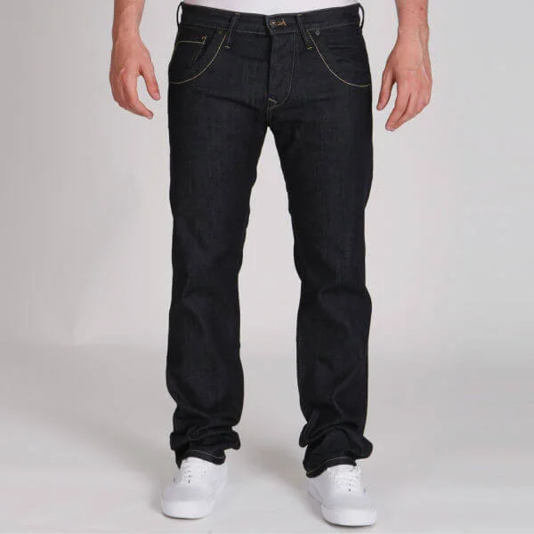 Pepe Men's Tooting Stretch Narrow Leg Jeans - Rinsed Dark Denim - 30S - Rinsed Dark Denim Afbeelding 1