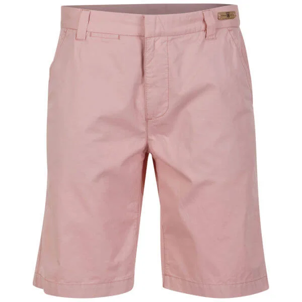 Pepe Men's Fairfax Chino Shorts - Spritzer Pink - 30 waist - Spritzer Pink Afbeelding 1