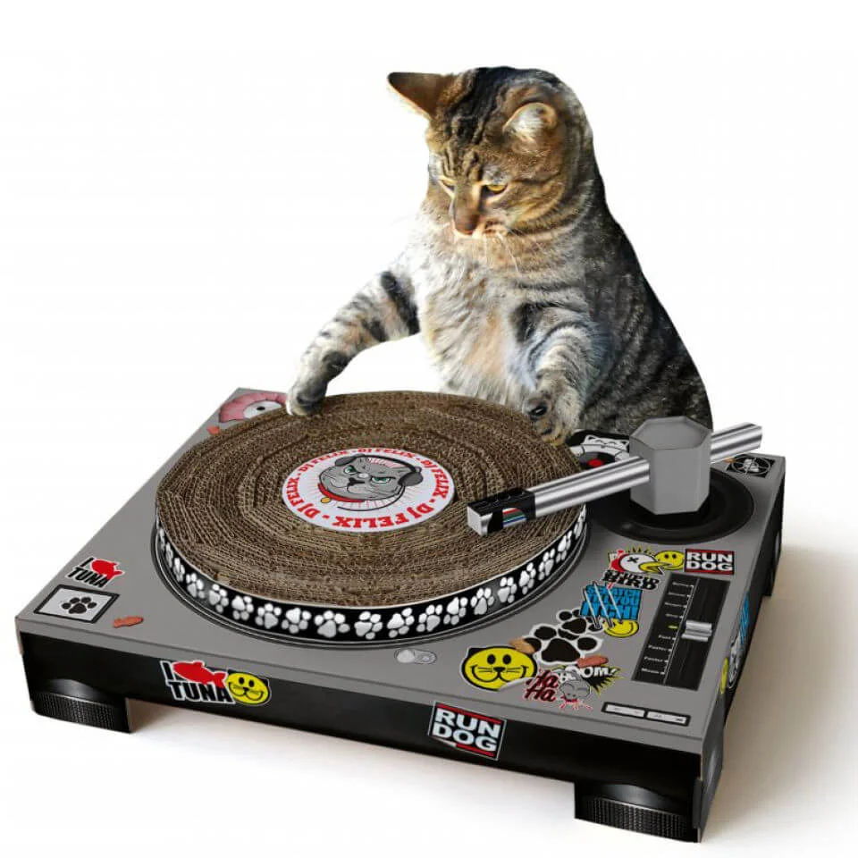 CAT SCRATCH TURNTABLE Afbeelding 1