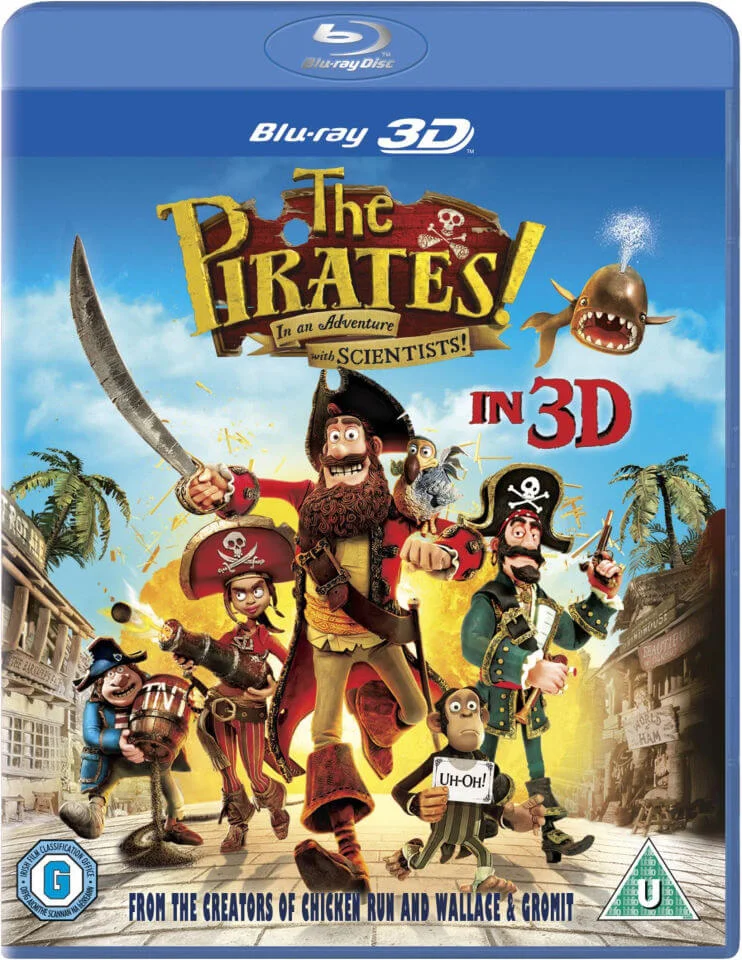 The Pirates! In an Adventure with Scientists 3D (Bevat UltraViolet Copy) Afbeelding 1