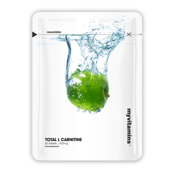 Myvitamins Total L Carnitine - 60tabletten Afbeelding 1