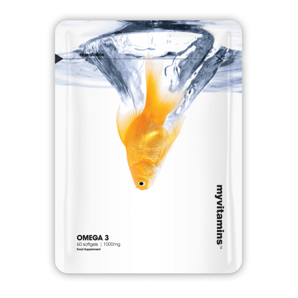 Omega 3 - 1000mg - 60softgels Afbeelding 1
