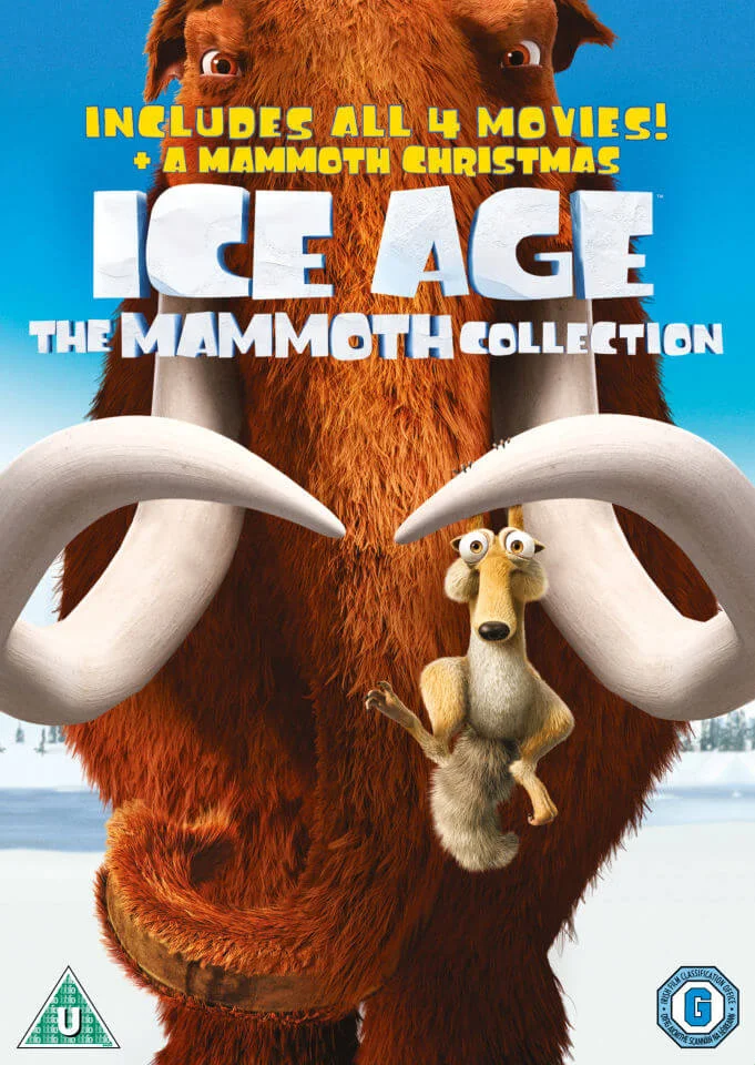 Ice Age 1-4 plus Mammoth Christmas: The Mammoth Collection Afbeelding 1