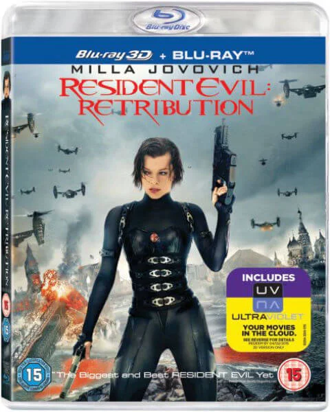Resident Evil: Retribution 3D (Bevat UltraViolet Copy) Afbeelding 1