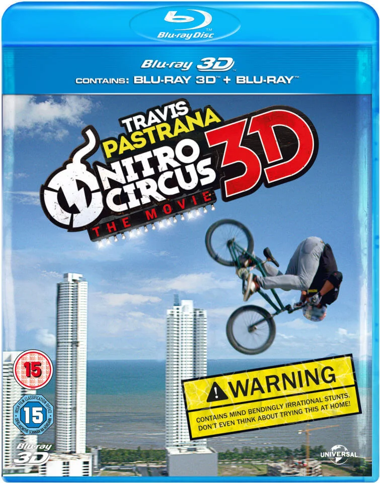Nitro Circus: Movie 3D (Bevat 2D Blu-Ray) Afbeelding 1