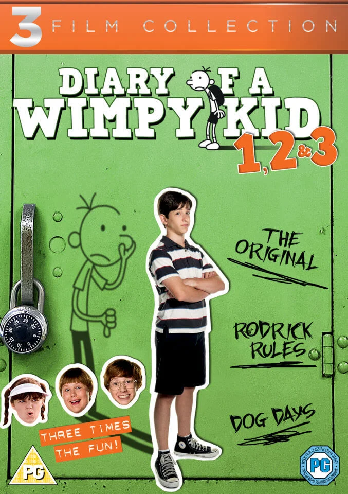 Diary of a Wimpy Kid 1-3 Afbeelding 1
