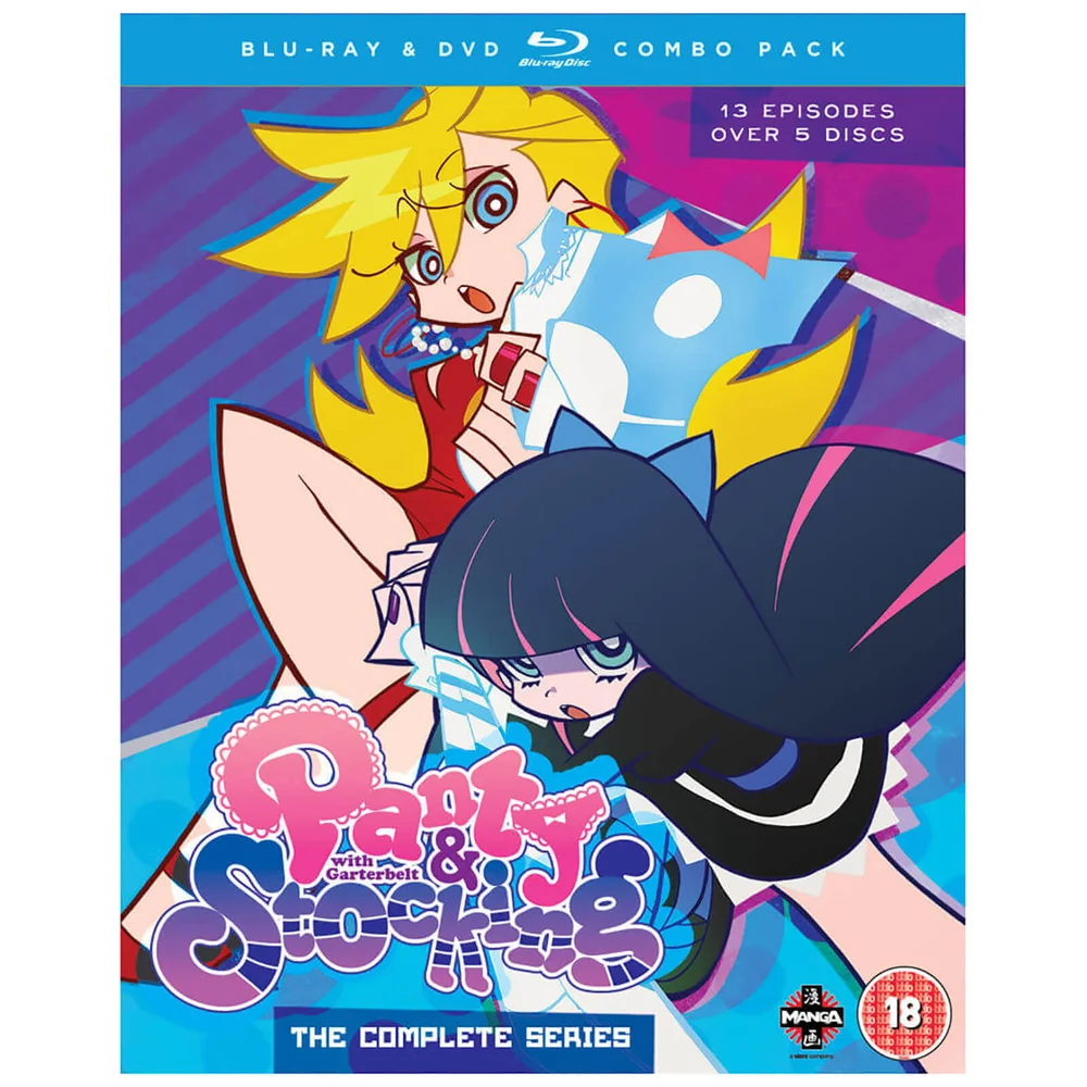 Panty and Stocking with Garter Belt - De Complete Serie Collectie (Inclusief DVD) Afbeelding 1
