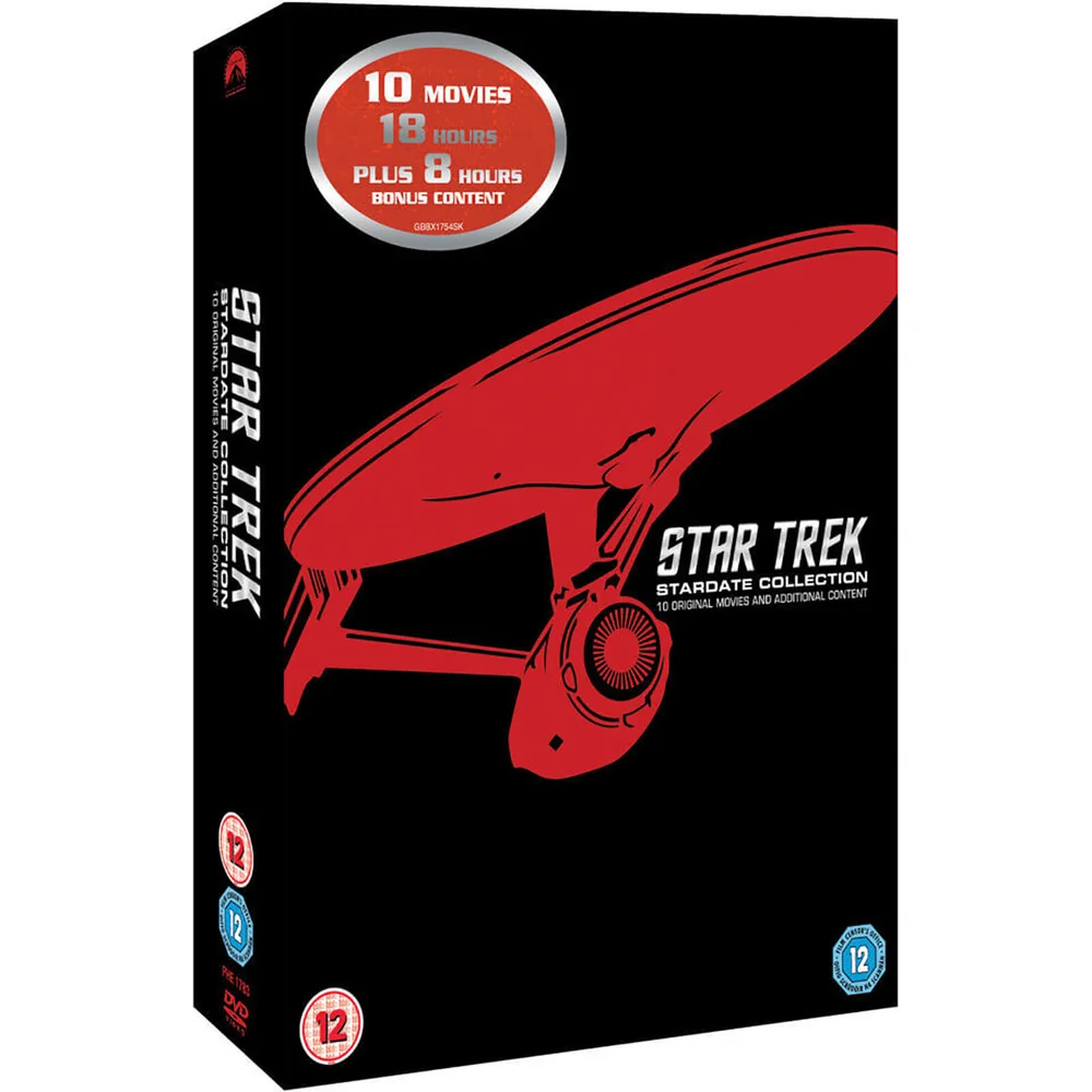 Star Trek 1-10 - Geremasterde Box Set Afbeelding 1