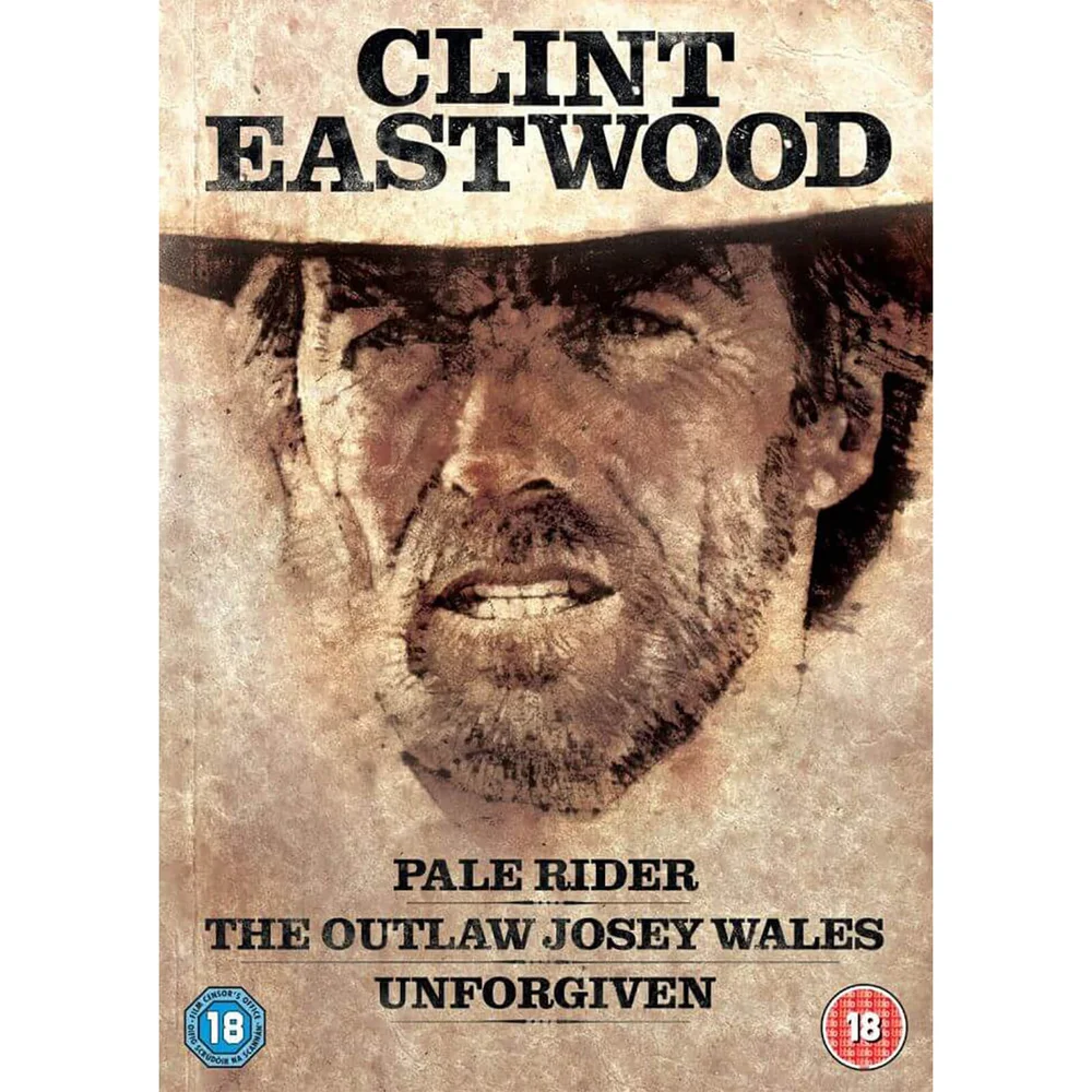 Clint Eastwood Westerns Collectie (Pale Rider, Unforgiven, The Outlaw Josey Wales) Afbeelding 1
