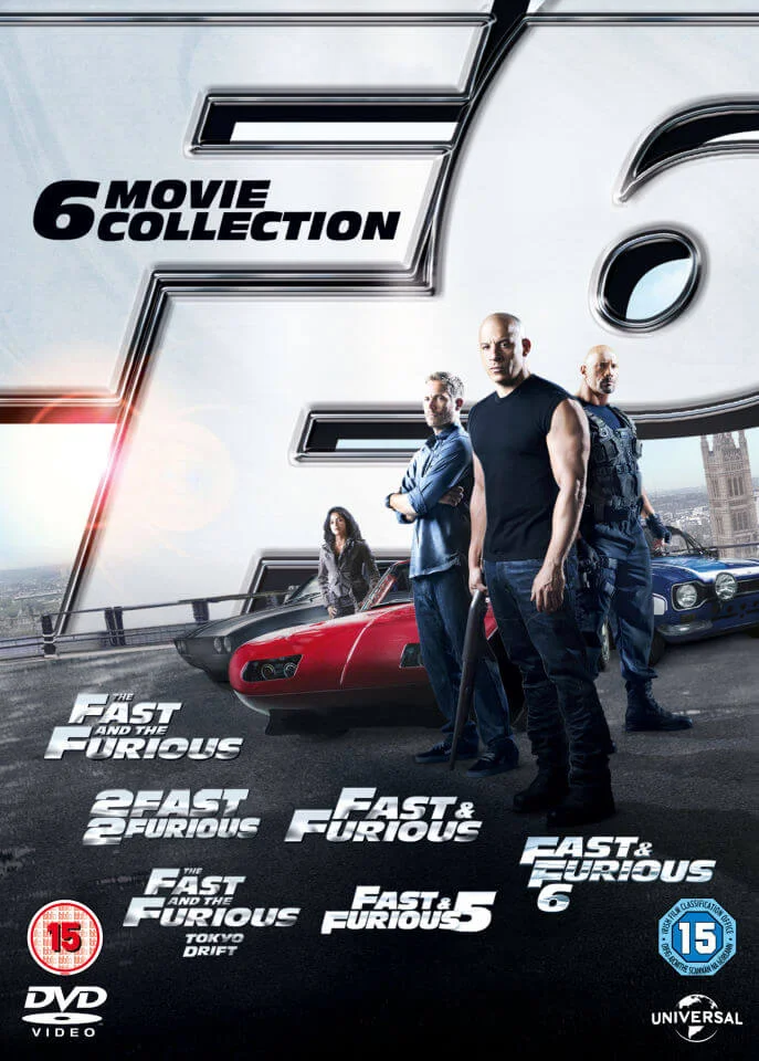 Fast and the Furious: 6 Movie Verzameling Afbeelding 1
