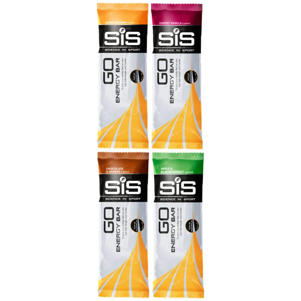 Science In Sport Go Energy Bar 24 x 65g - 24Repen - Doos - Blackcurrant Afbeelding 1