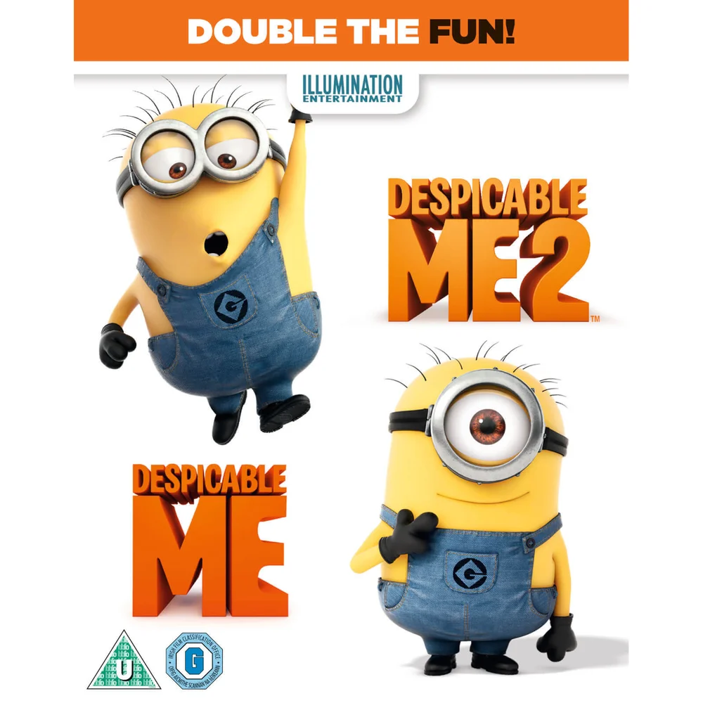 Despicable Me 1 en 2 (Bevat UltraViolet Copy) Afbeelding 1