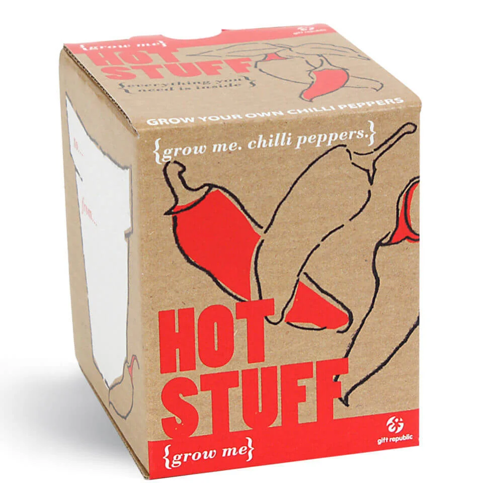 Grow Me 'Hot Stuff' Chilli Pepper Afbeelding 1