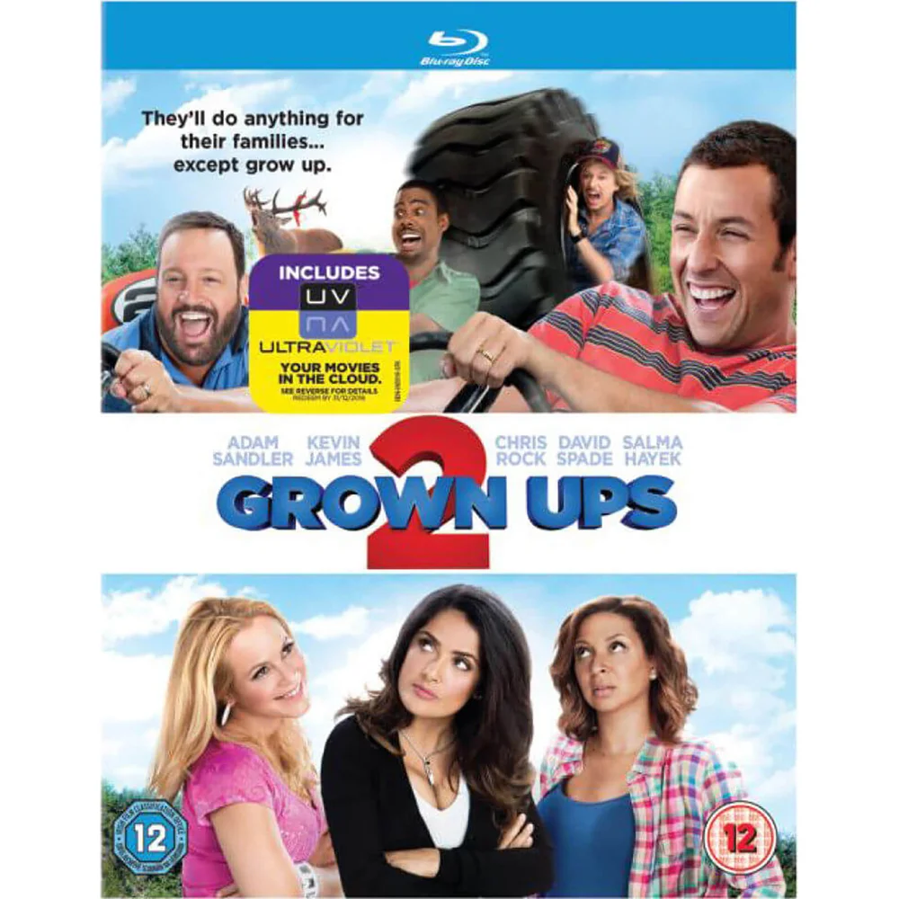 Grown Ups 2 - Mastered in 4K Editie (Bevat UltraViolet Copy) Afbeelding 1