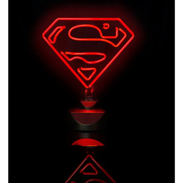 DC Comics Superman 30cm Breed Neonlicht