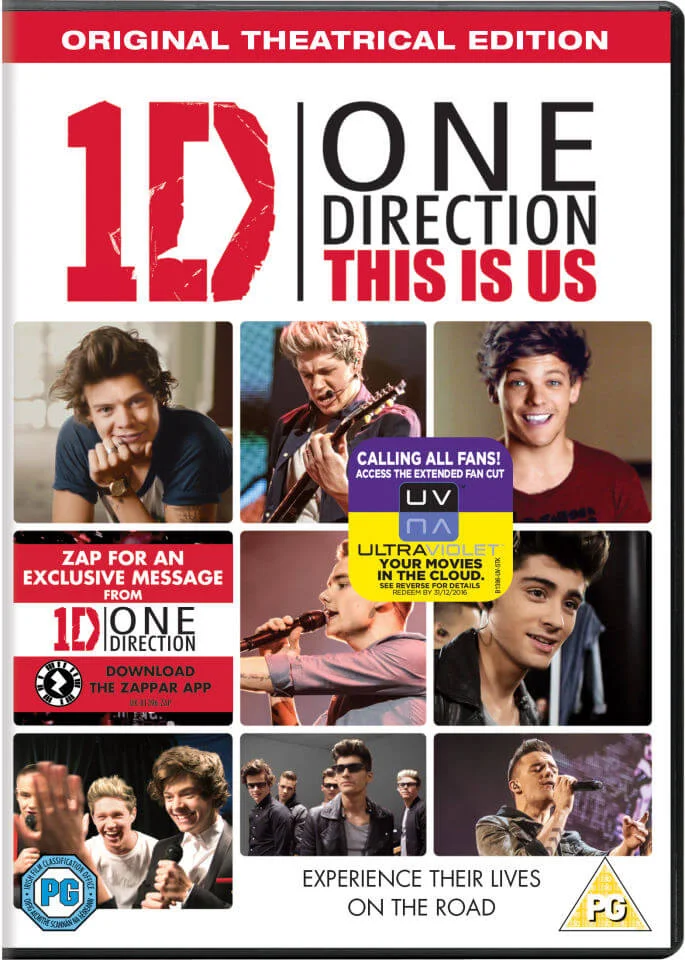 One Direction: This Is Us (Bevat UltraViolet Copy) Afbeelding 1