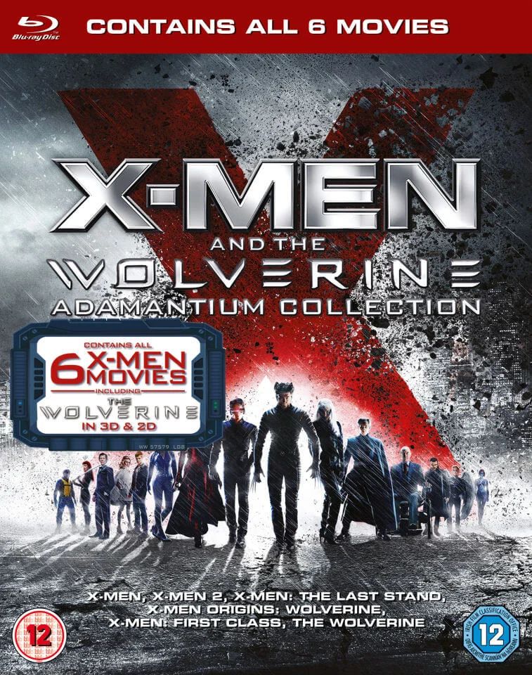X-Men and Wolverine Adamantium Verzameling (Bevat UltraViolet Copy) Afbeelding 1