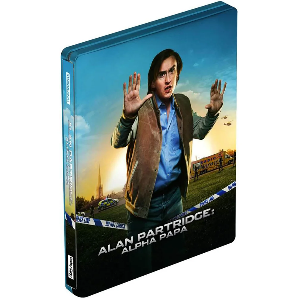 Alan Partridge: Alpha Papa - Steelbook Editie - Double Play (Blu-Ray en DVD) Afbeelding 1