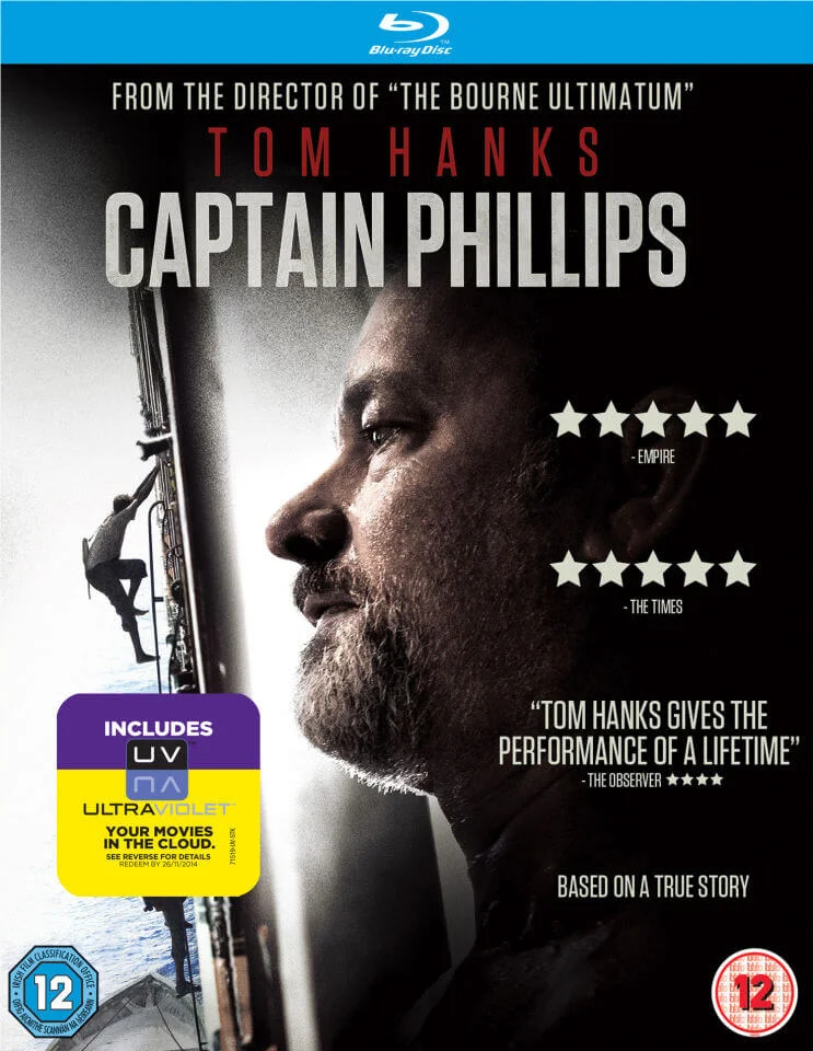 Captain Phillips - Mastered in 4K Editie (Bevat UltraViolet Copy) Afbeelding 1