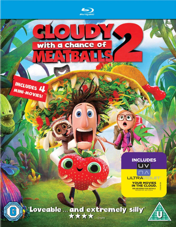 Cloudy with a Chance of Meatballs 2 (Bevat UltraViolet Copy) Afbeelding 1