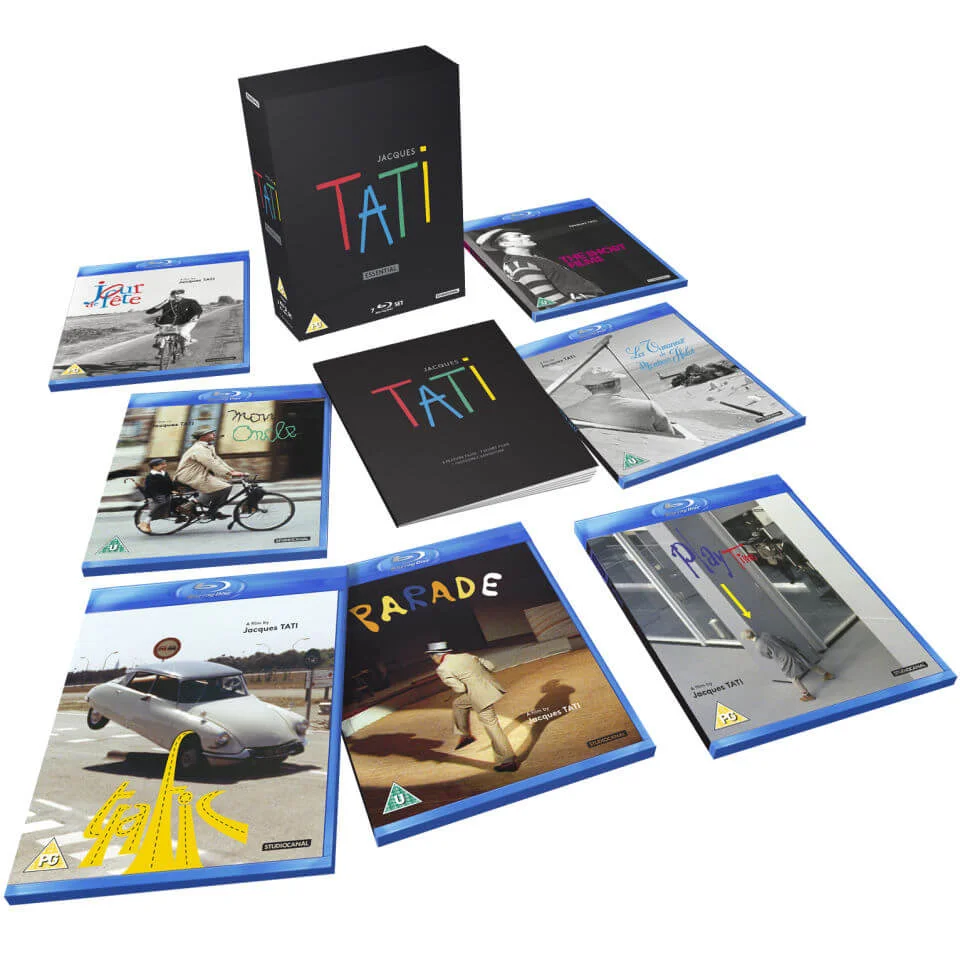 Tati Verzameling: Trafic, Parade, Playtime, Mon Oncle, Les Vacances De M. Hulot, Jour De Fete Afbeelding 1