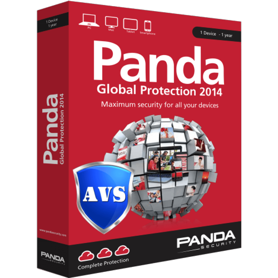 Panda 2014 Global Protection (1 User/License, 1 Year) Afbeelding 1