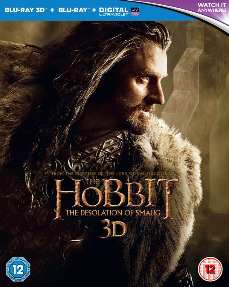 The Hobbit: The Desolation of Smaug 3D (Bevat UltraViolet Copy en 2D Versie) Afbeelding 1