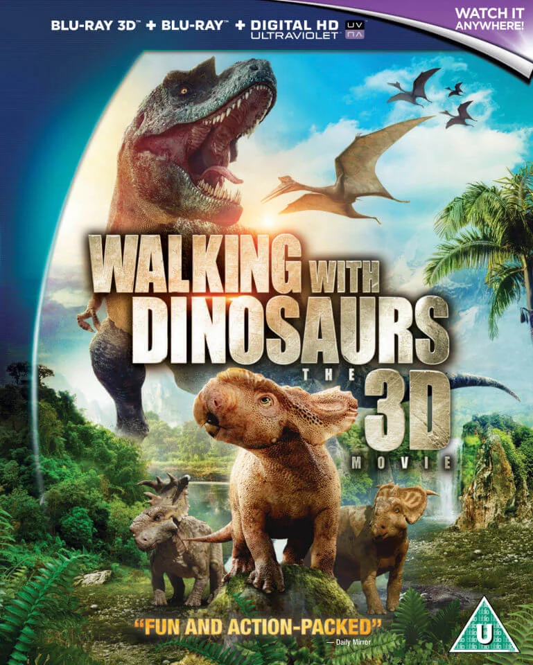 Walking With Dinosaurs 3D (Bevat 2D Versie en UltraViolet Copy) Afbeelding 1