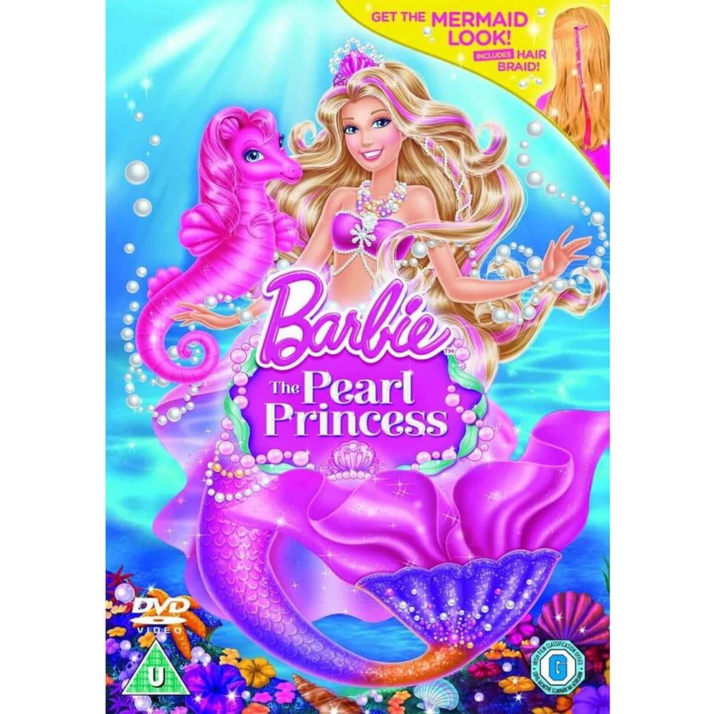 Barbie: The Pearl Princess (Bevat Mermaid Hair Braid en UltraViolet Copy) Afbeelding 1