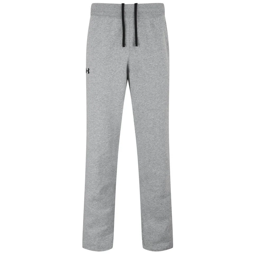 Under Armour Men's Uncuffed Storm Pants - Grey Heather/Black - S - Grey Heather/Black Afbeelding 1