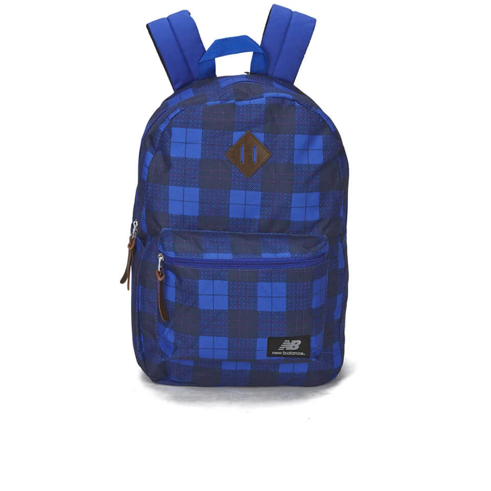 New Balance Check Backpack - Blue Check Afbeelding 1