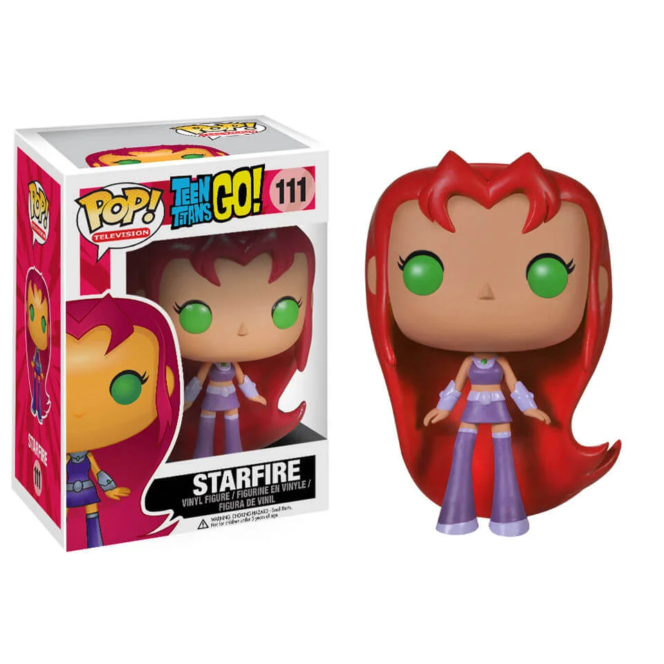 DC Comics Teen Titans Go! Starfire Funko Pop! Figuur Afbeelding 1