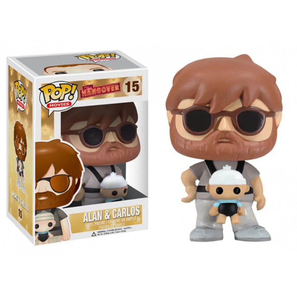 Hangover Alan With Carlos Funko Pop! Figuur Afbeelding 1