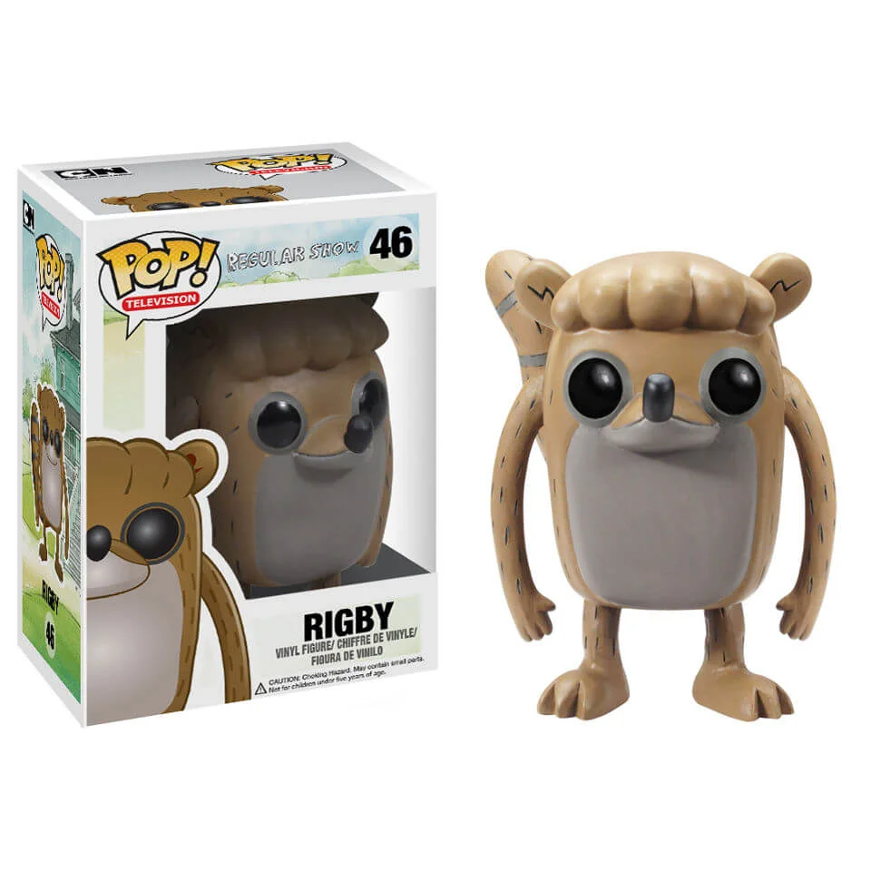 Regular Show Rigby Funko Pop! Figuur Afbeelding 1