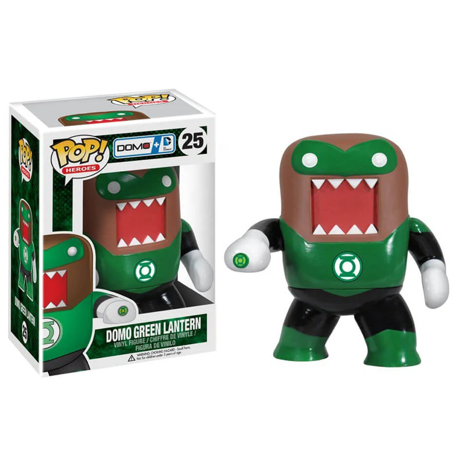 DC Heroes Green Lantern Domo Funko Pop! Figuur Afbeelding 1