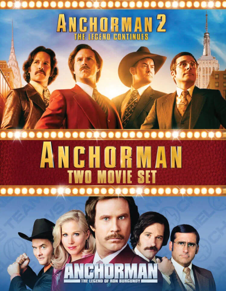 Anchorman: The Legend of Ron Burgundy / Anchorman 2: The Legend Continues Afbeelding 1