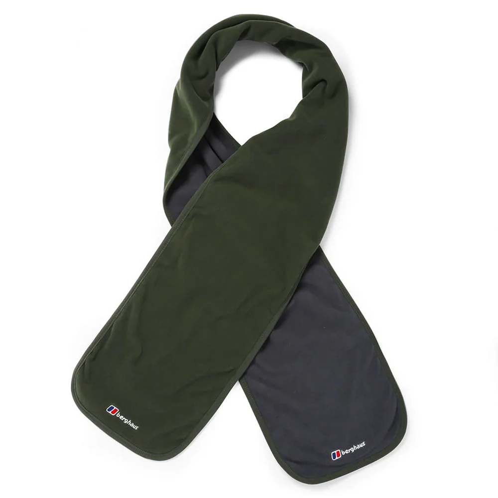 Berghaus Men's Micro Scarf - Dark Green/Dark Grey - One size - Dark Green/Dark Grey Afbeelding 1