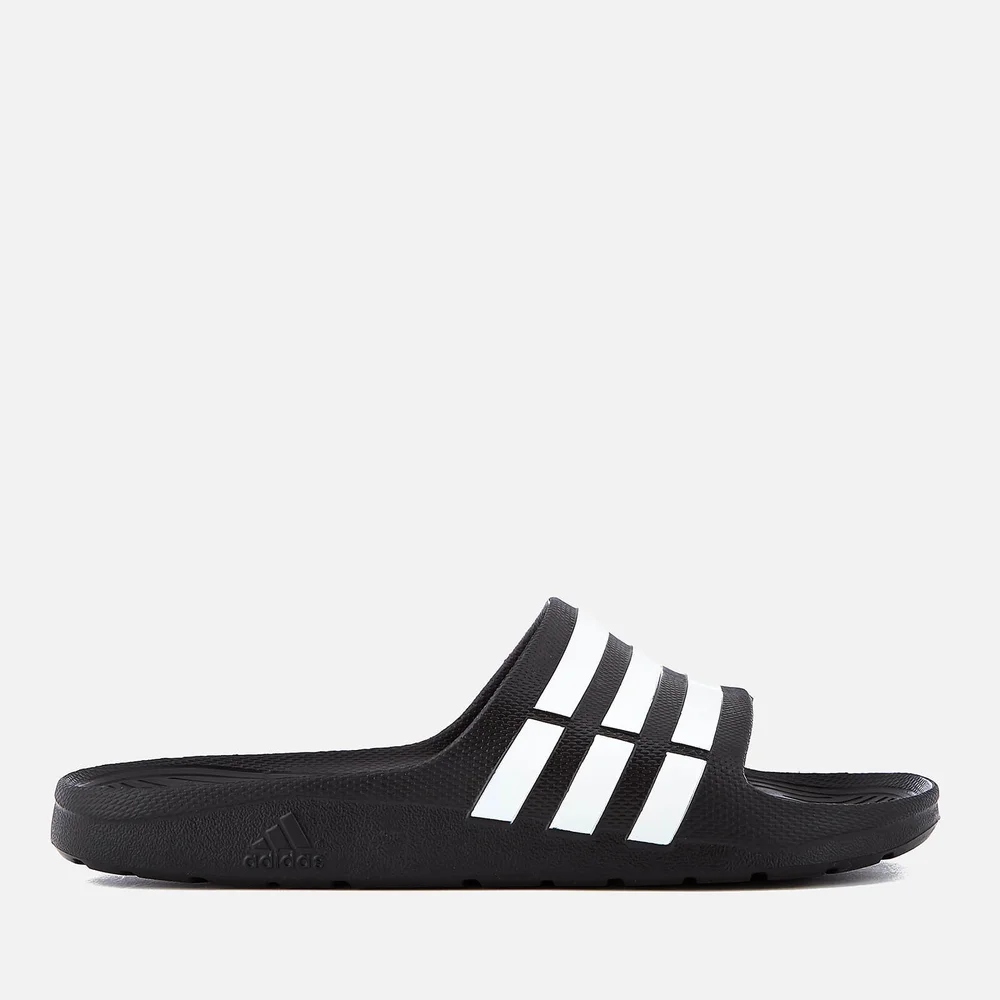 adidas Duramo Slide Sandals - Core Black - UK 6 Afbeelding 1