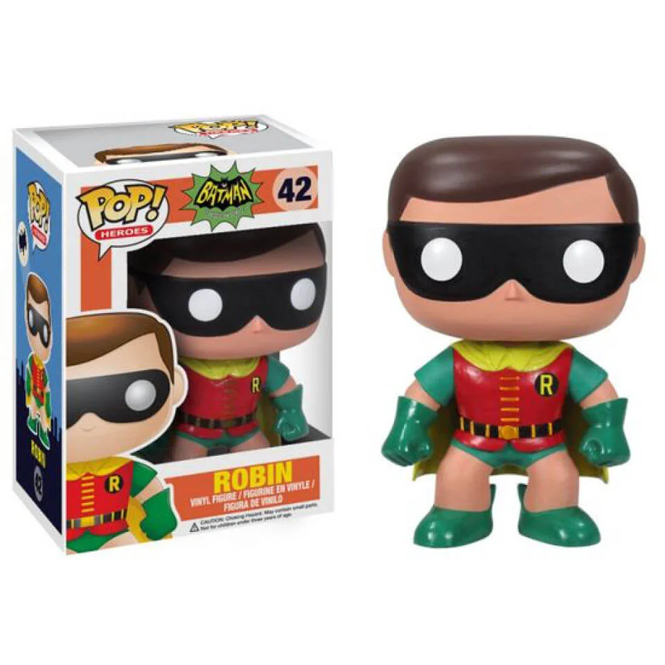 DC Comics Batman 1966 TV Series Robin Funko Pop! Figuur Afbeelding 1