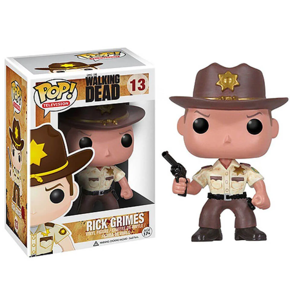 The Walking Dead Rick Grimes Funko Pop! Figuur Afbeelding 1